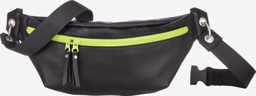 Curuba Fanny Pack 'Flashy' in Black: front