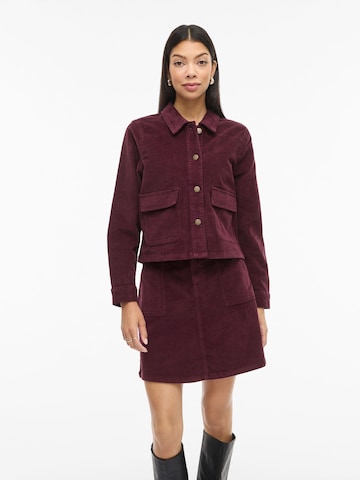 VILA Tussenjas 'VIFrost' in Rood: voorkant