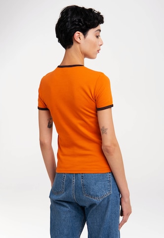 LOGOSHIRT Shirt in Orange