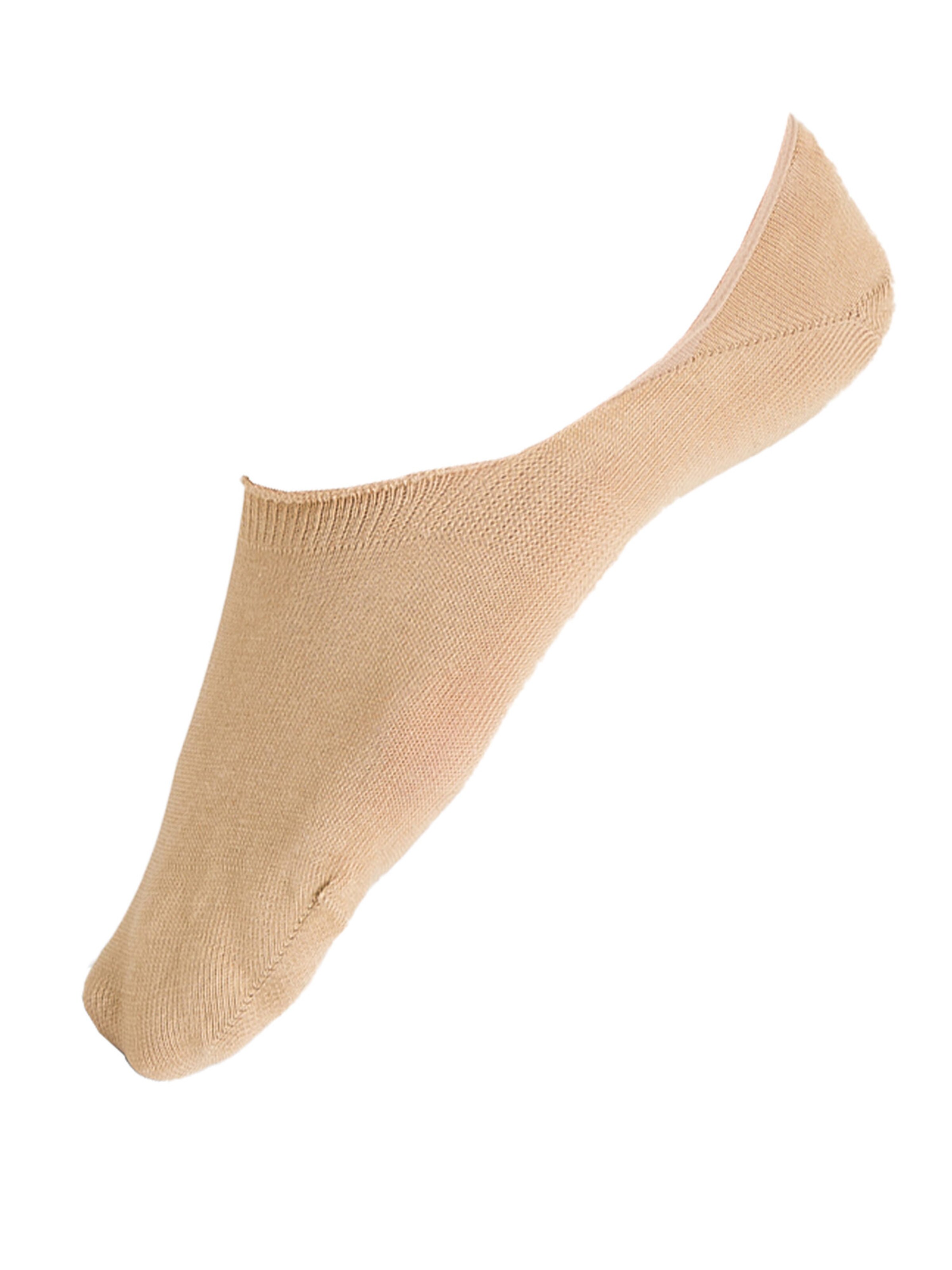 KUNERT Ankle Socks 'Liz' in Beige: front