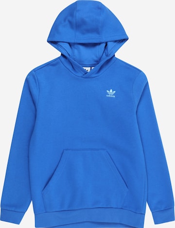 Bluză de molton 'Adicolor' de la ADIDAS ORIGINALS pe albastru: față