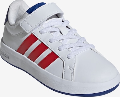 28 dydžio Sportbačiai 'Grand Court 3.0' iš ADIDAS SPORTSWEAR, spalva – tamsiai mėlyna / ugnies raudona / balta, Prekių apžvalga
