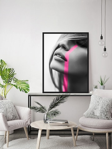 Liv Corday Image 'Cry Pink' in Black