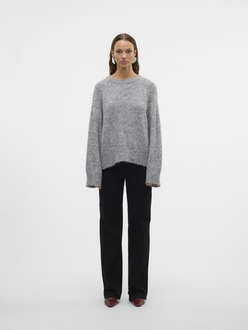 Pull-over 'HENLEY' VERO MODA en gris