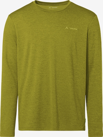 VAUDE Funktionsshirt 'Essential' in Grün: Vorderseite