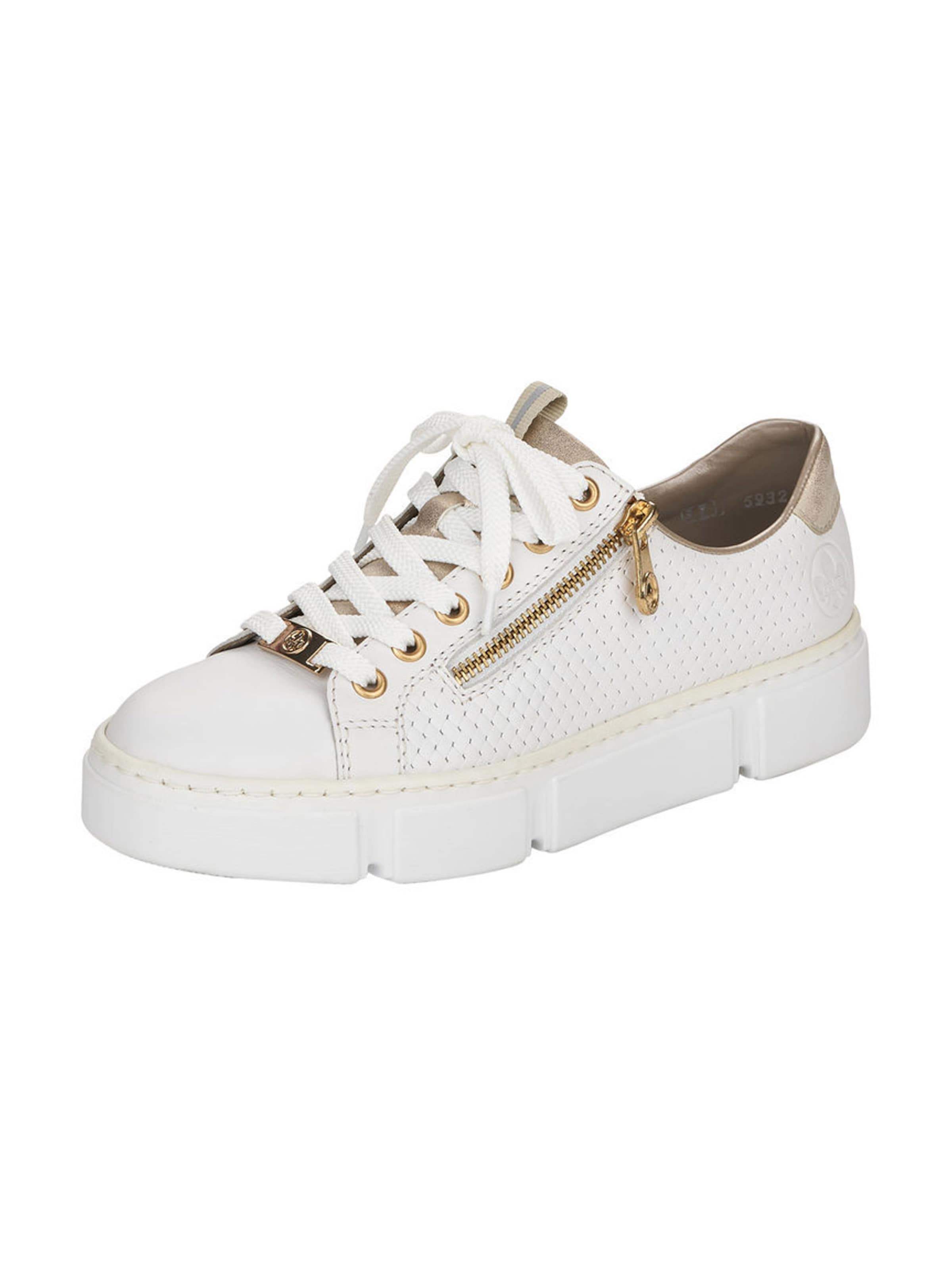 Rieker Sneakers laag in Wit: voorkant
