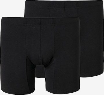 SCHIESSER - Calzoncillo boxer en negro: frente