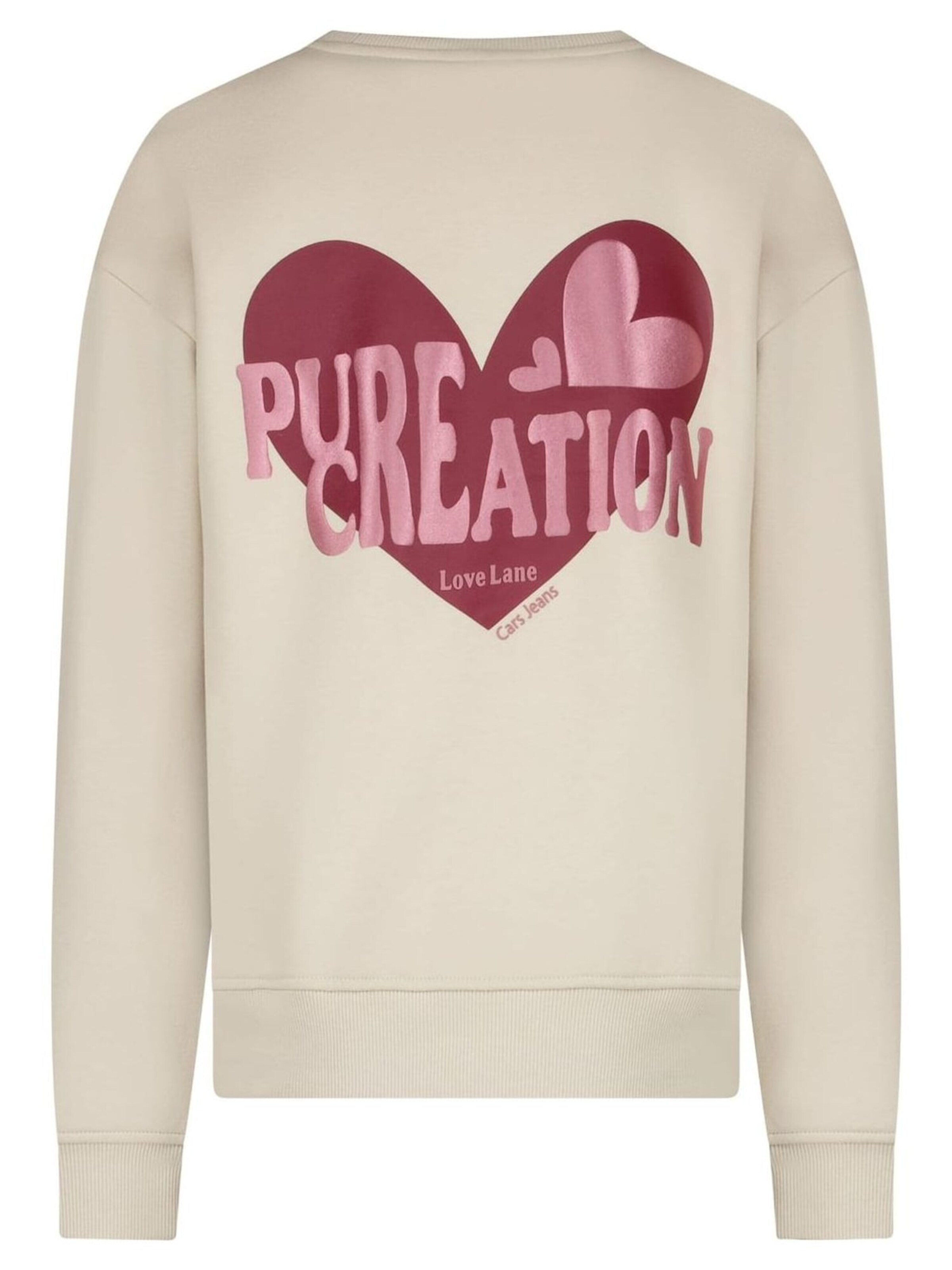 CARS Trui in Beige: voorkant