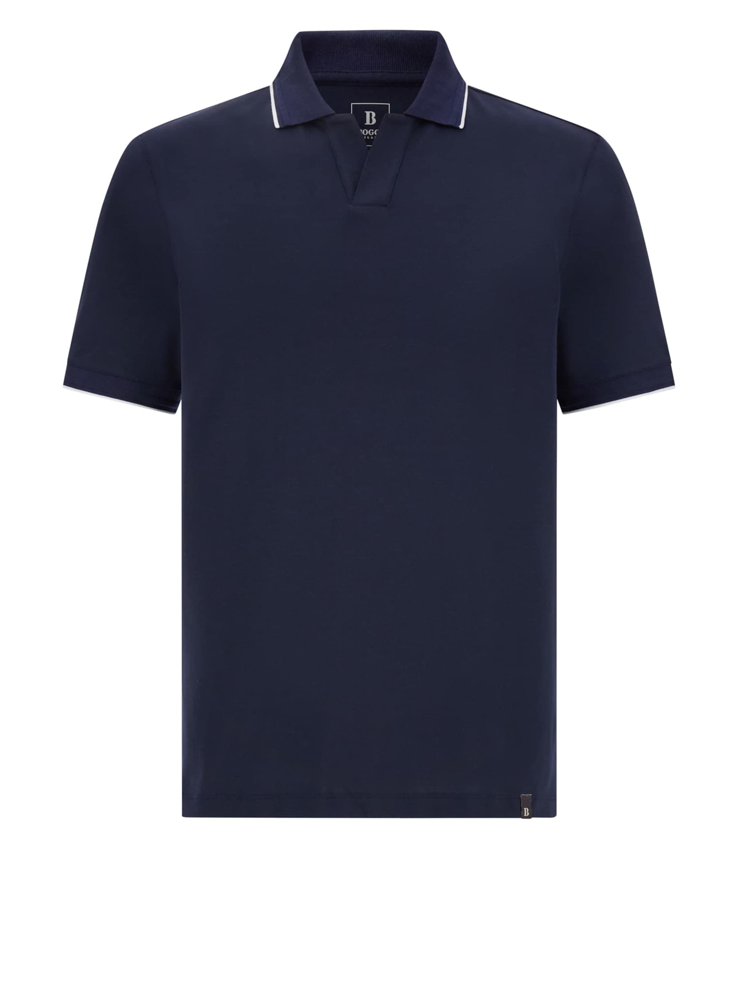 Boggi Milano Футболка 'S.Cafè' в Синий: спереди