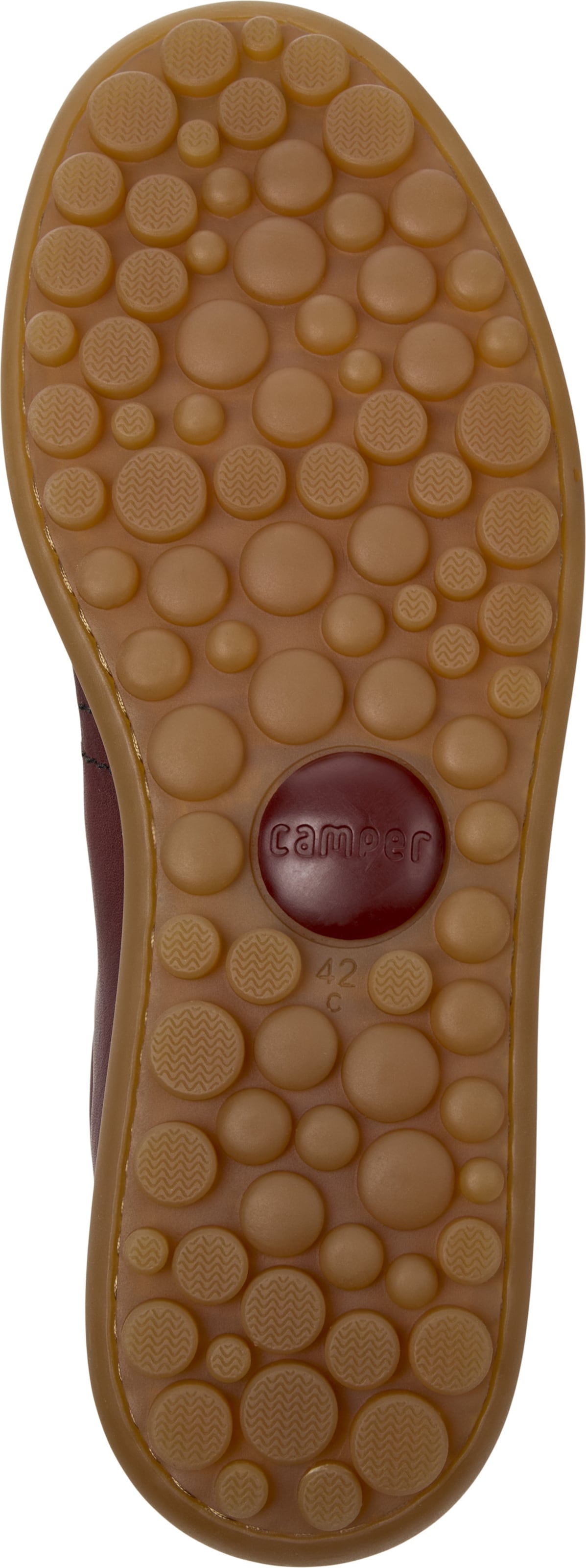 CAMPER Platform trainers 'Pelotas Ariel' in Red