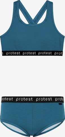 PROTEST Bikini 'PRTBeau JR' in Blau: Vorderseite