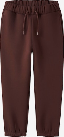 NAME IT - Tapered Pantalón en marrón: frente