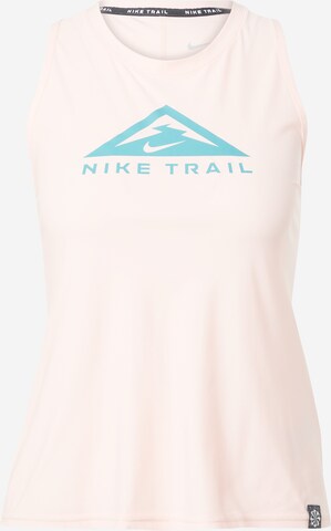 NIKE Sports top in Pink: front