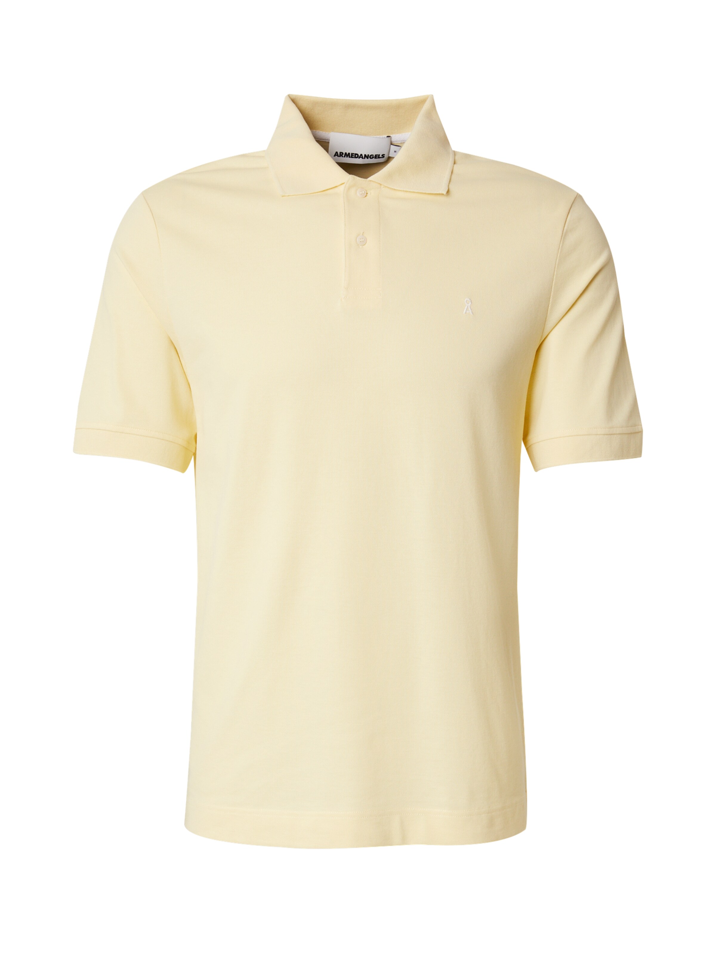 ARMEDANGELS Тениска 'MAARIO' в жълто: отпред