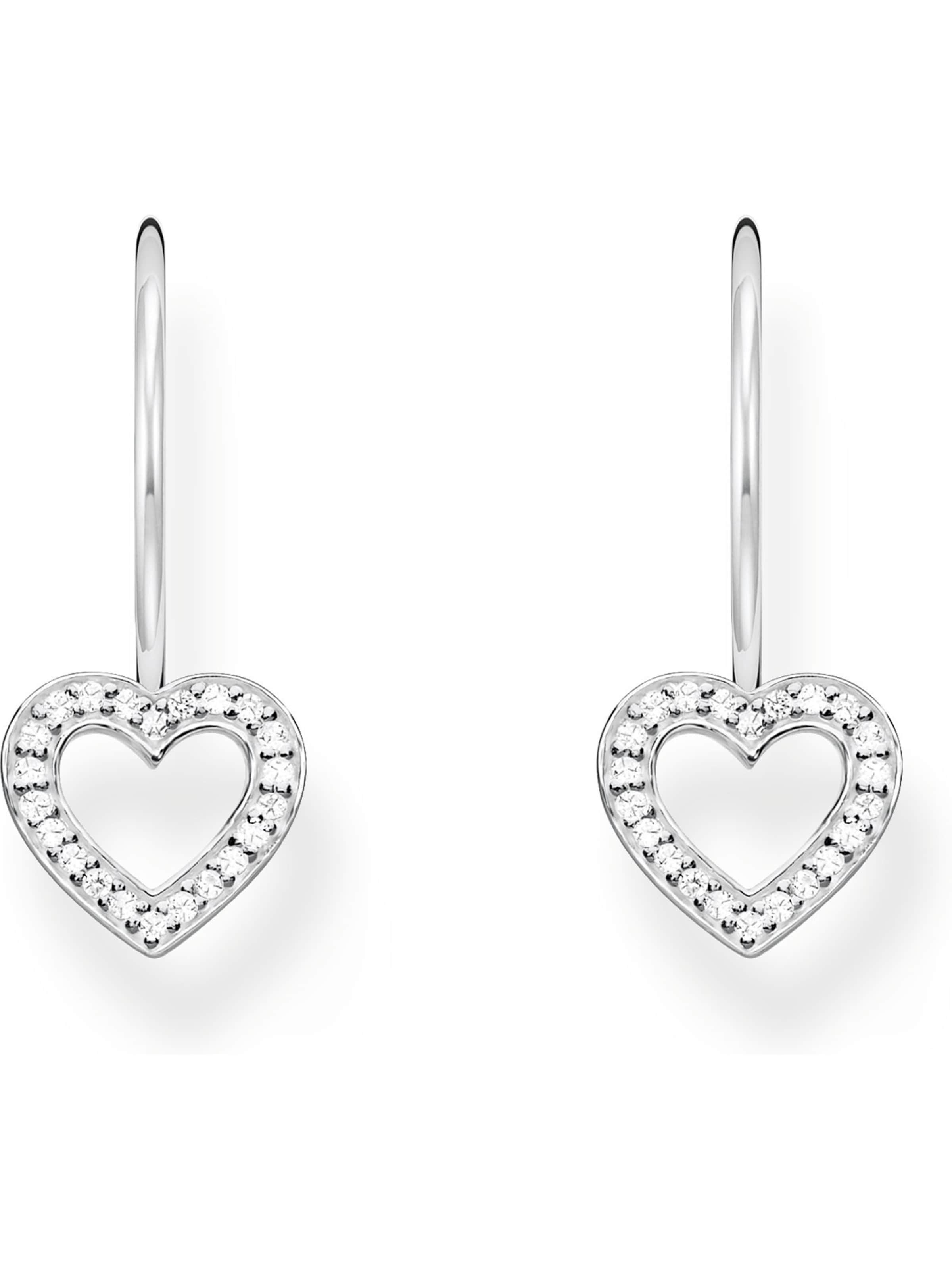 Thomas Sabo Ohrringe in Silber: Vorderseite