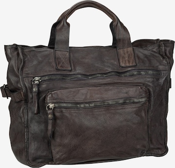 Campomaggi Document Bag 'Gelso C2701' in Brown: front