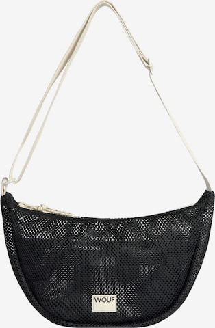 Wouf Shoulder bag in Black: front
