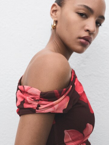 MANGO Top 'MERI' – hnědá