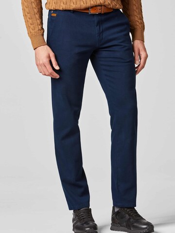 MEYER Regular Chino trousers in Blue