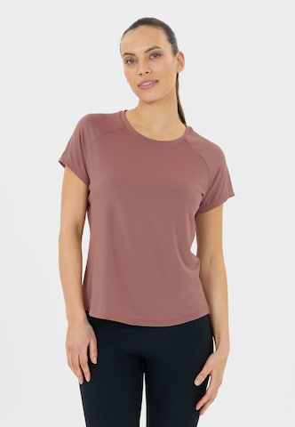 Athlecia T-Shirt 'Gaina' in Rot: Vorderseite