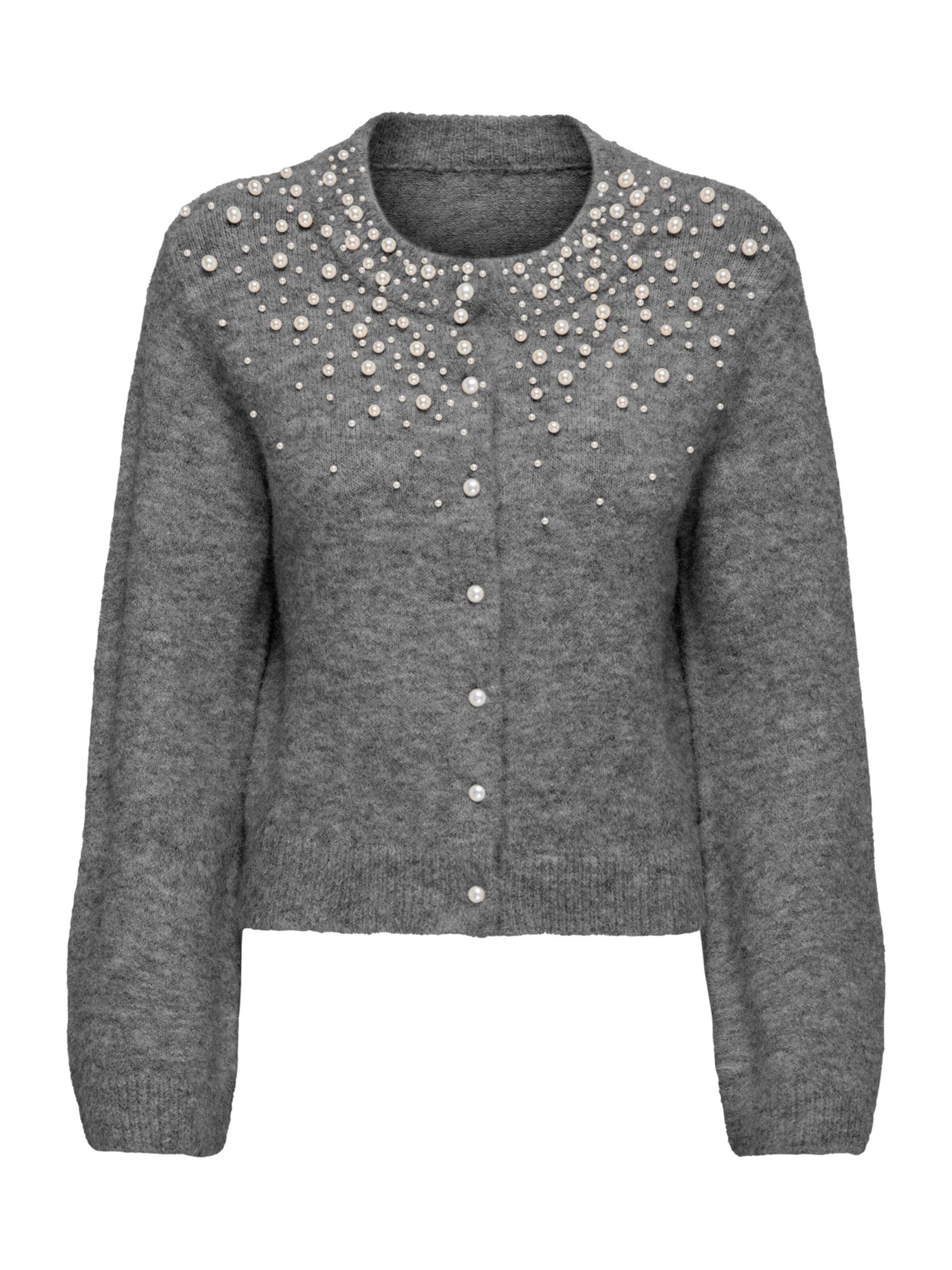 ONLY - Cárdigan 'ONLMIGGIE' en gris: frente