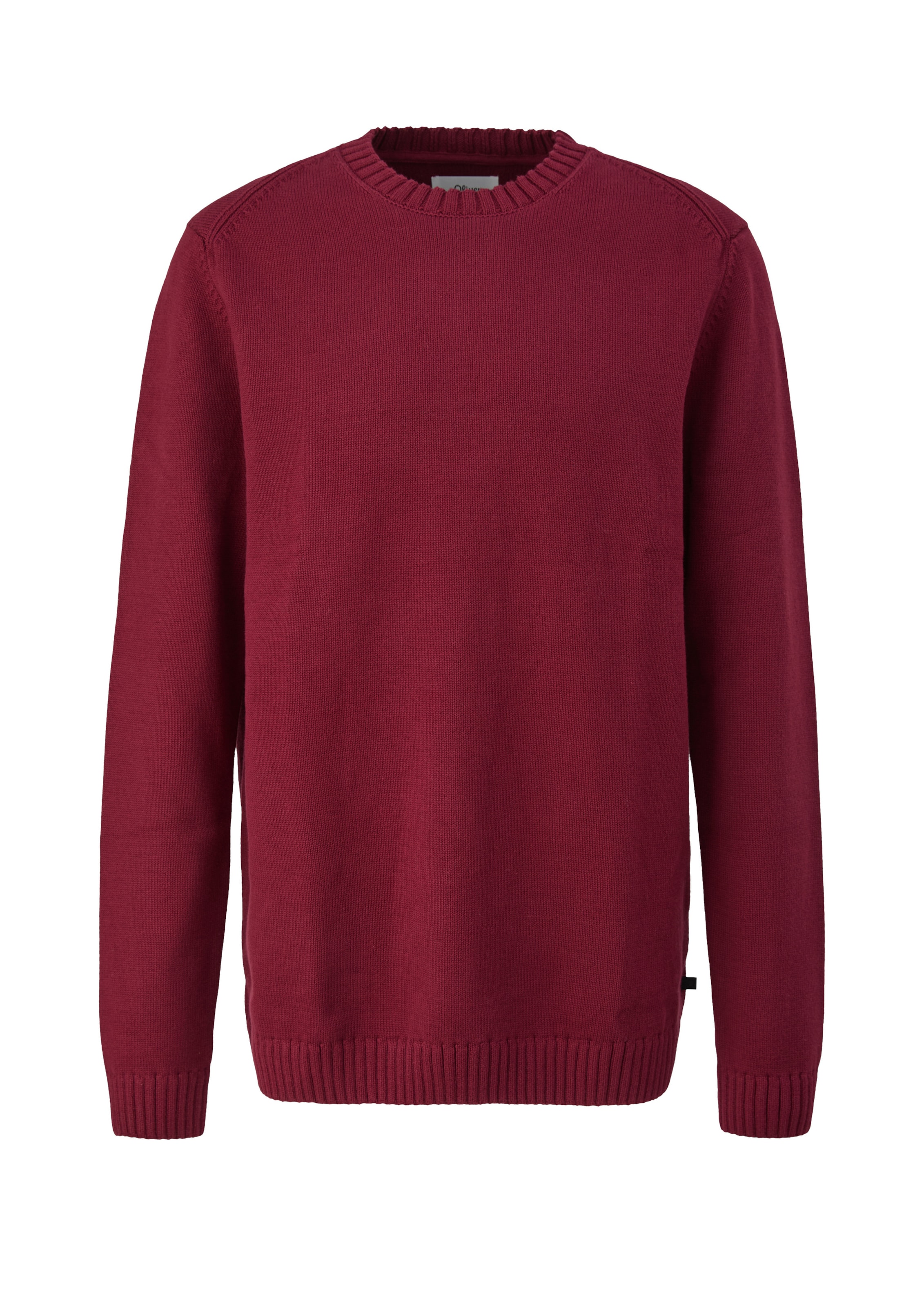 s.Oliver Men Big Sizes Pullover in Rot: Vorderseite