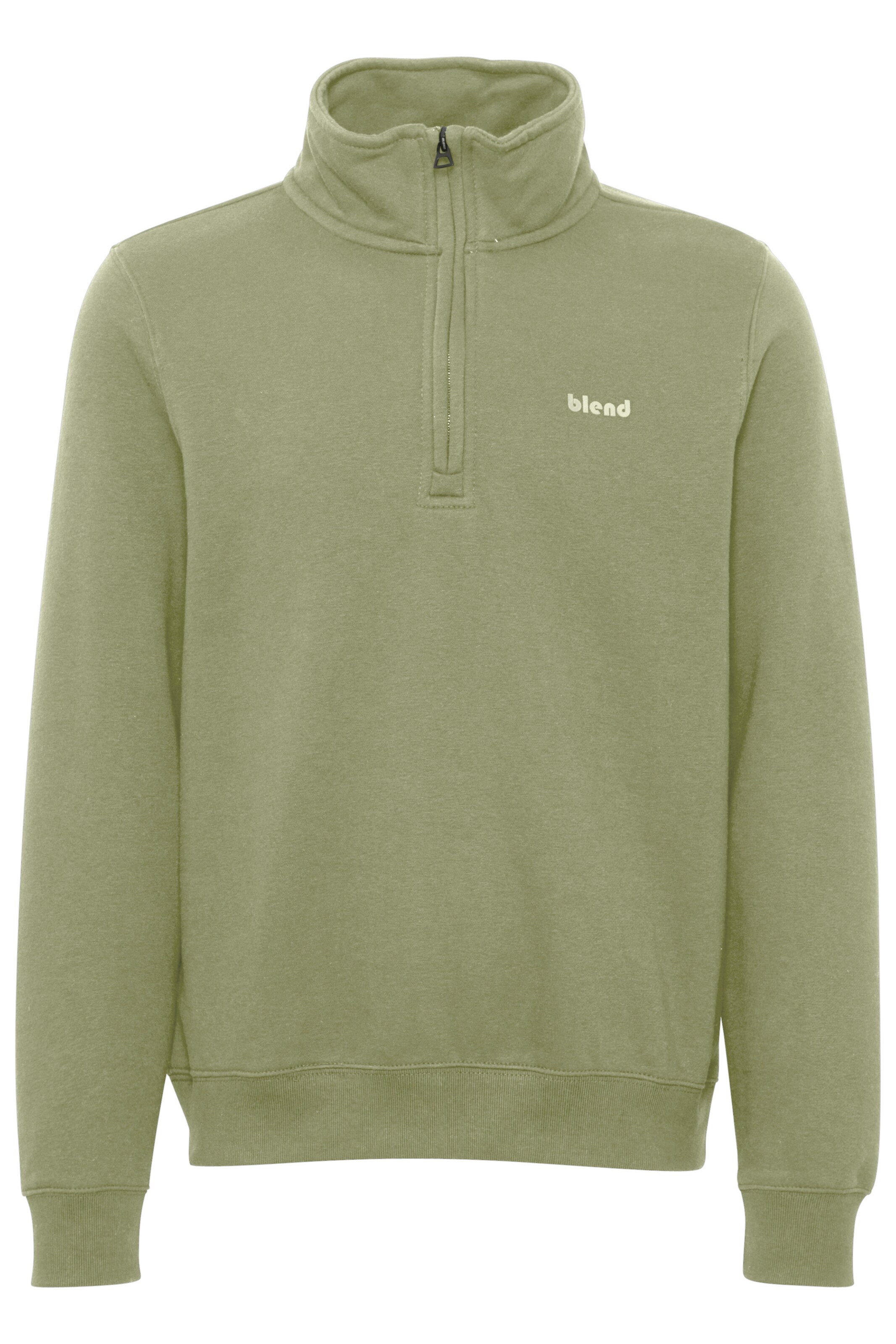 BLEND Sweatshirt in Groen: voorkant