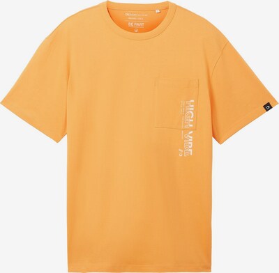 Tricou TOM TAILOR DENIM pe portocaliu deschis / alb, Vizualizare produs
