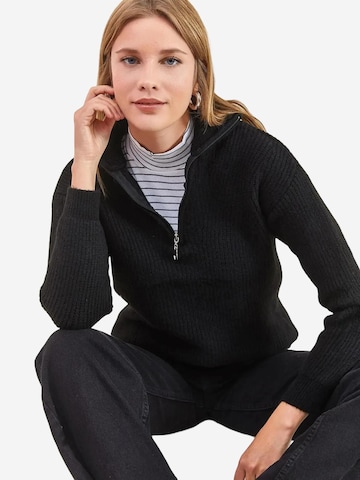 Pull-over 'Pullover' Bianco Lucci en noir