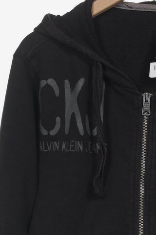 Calvin Klein Jeans Kapuzenpullover L in Schwarz