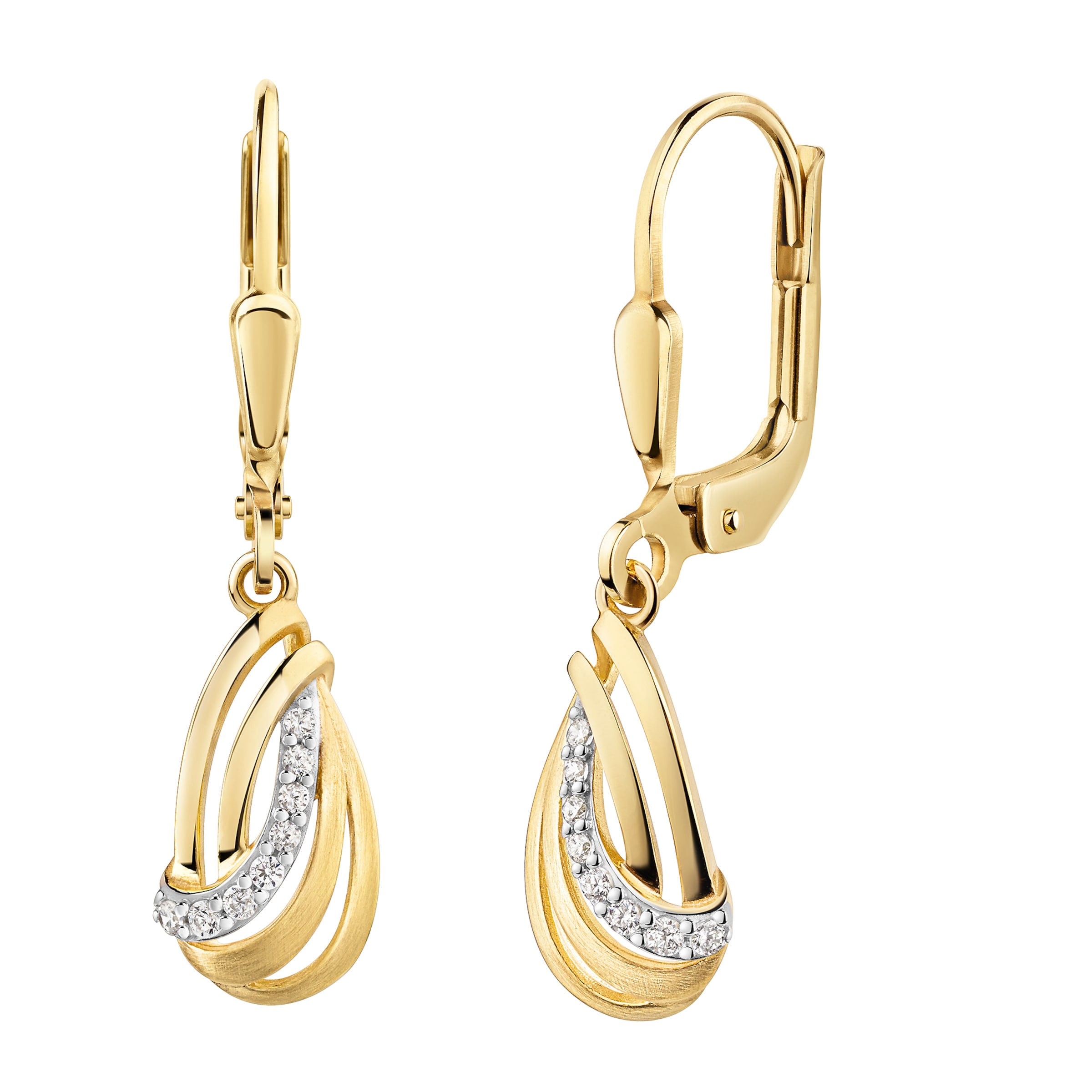 FIRETTI Earrings in Gold: front