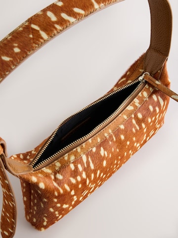 Next Schultertasche in Braun