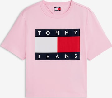 Tommy Jeans T-Shirt in Pink: Vorderseite