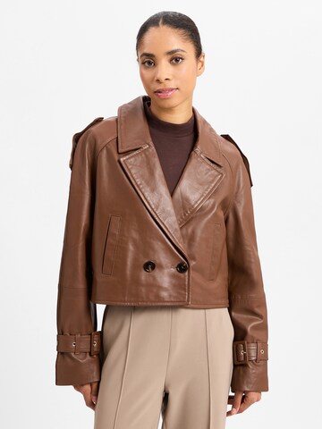 Marc Cain Between-Season Jacket in Brown: front