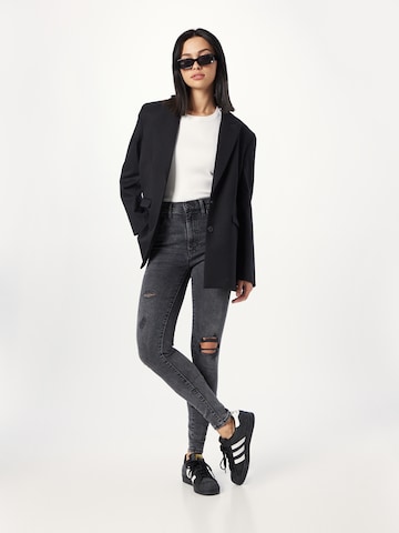 LEVI'S ® Skinny Jeans 'Mile High Super Skinny' in Grau