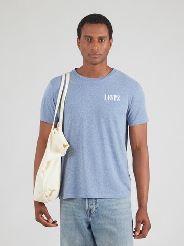 LEVI'S ® Regular T-Shirt in Blau: Vorderseite
