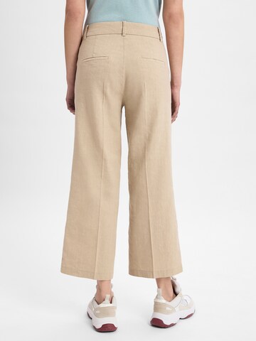 Cambio Wide leg Trousers with creases 'California' in White