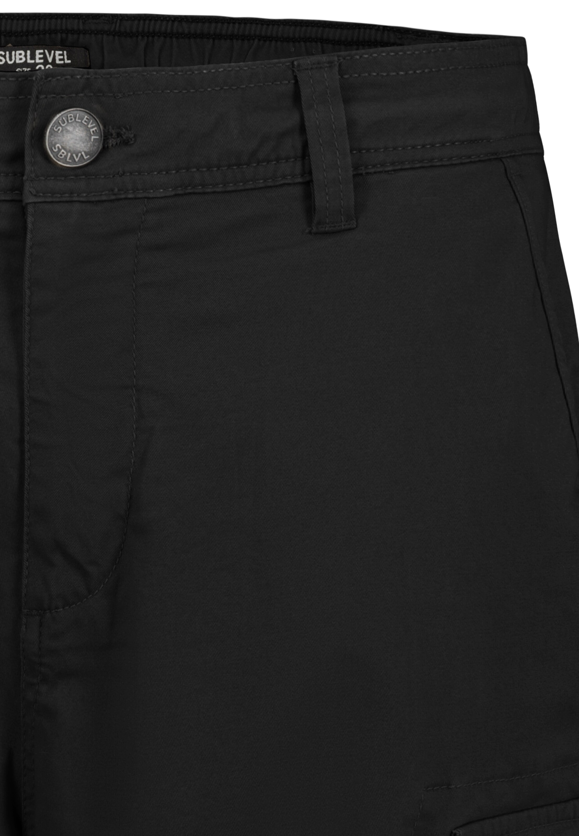 Sublevel Loosefit Shorts in Schwarz