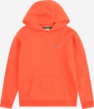 LACOSTE Sweatshirt in Oranje: voorkant