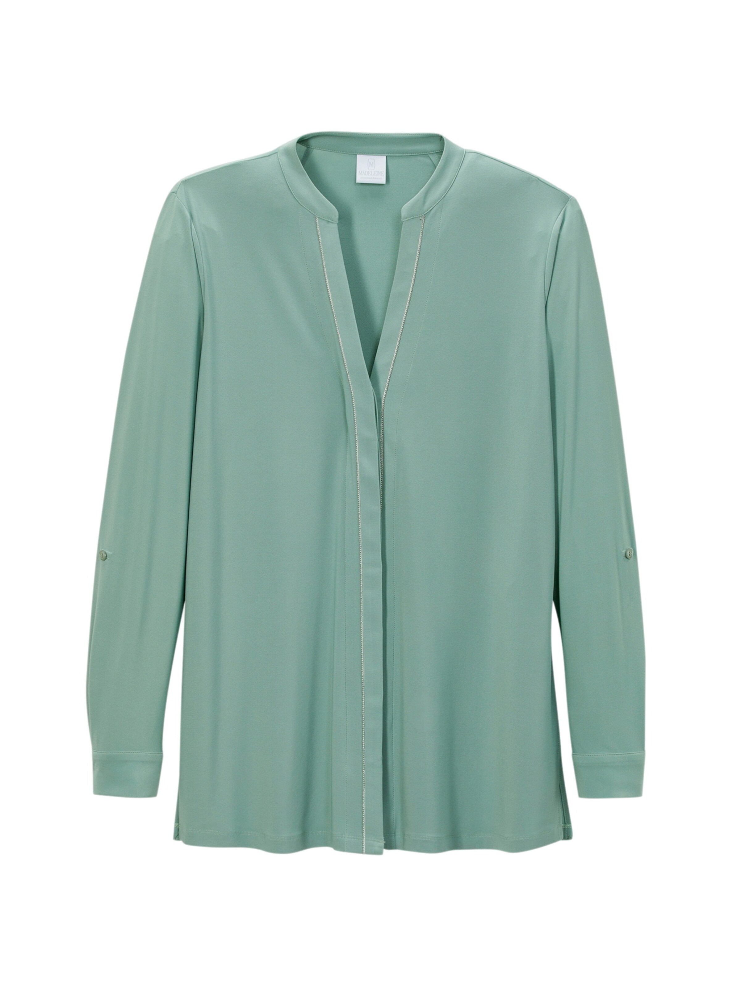 MADELEINE Chemisier en vert clair, Vue avec produit