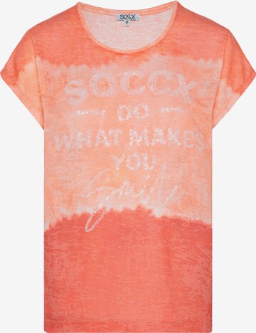 Soccx Shirt in Orange: predná strana