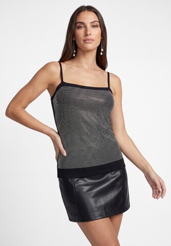 faina - Top en negro: frente