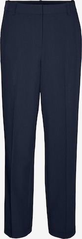 VERO MODA Regular Pleated Pants in Blue: front