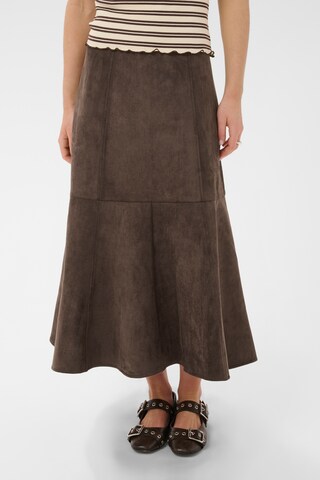 SAINT TROPEZ Skirt in Brown: front
