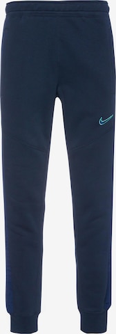 Tapered Pantaloni di Nike Sportswear in blu: frontale