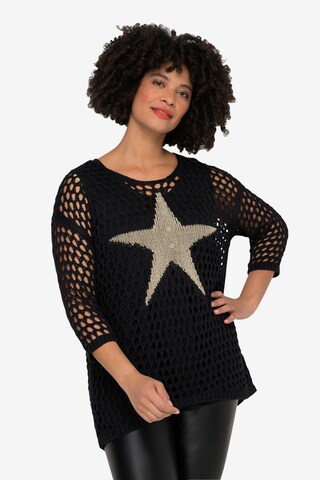 Angel of Style Sweater in Black: front