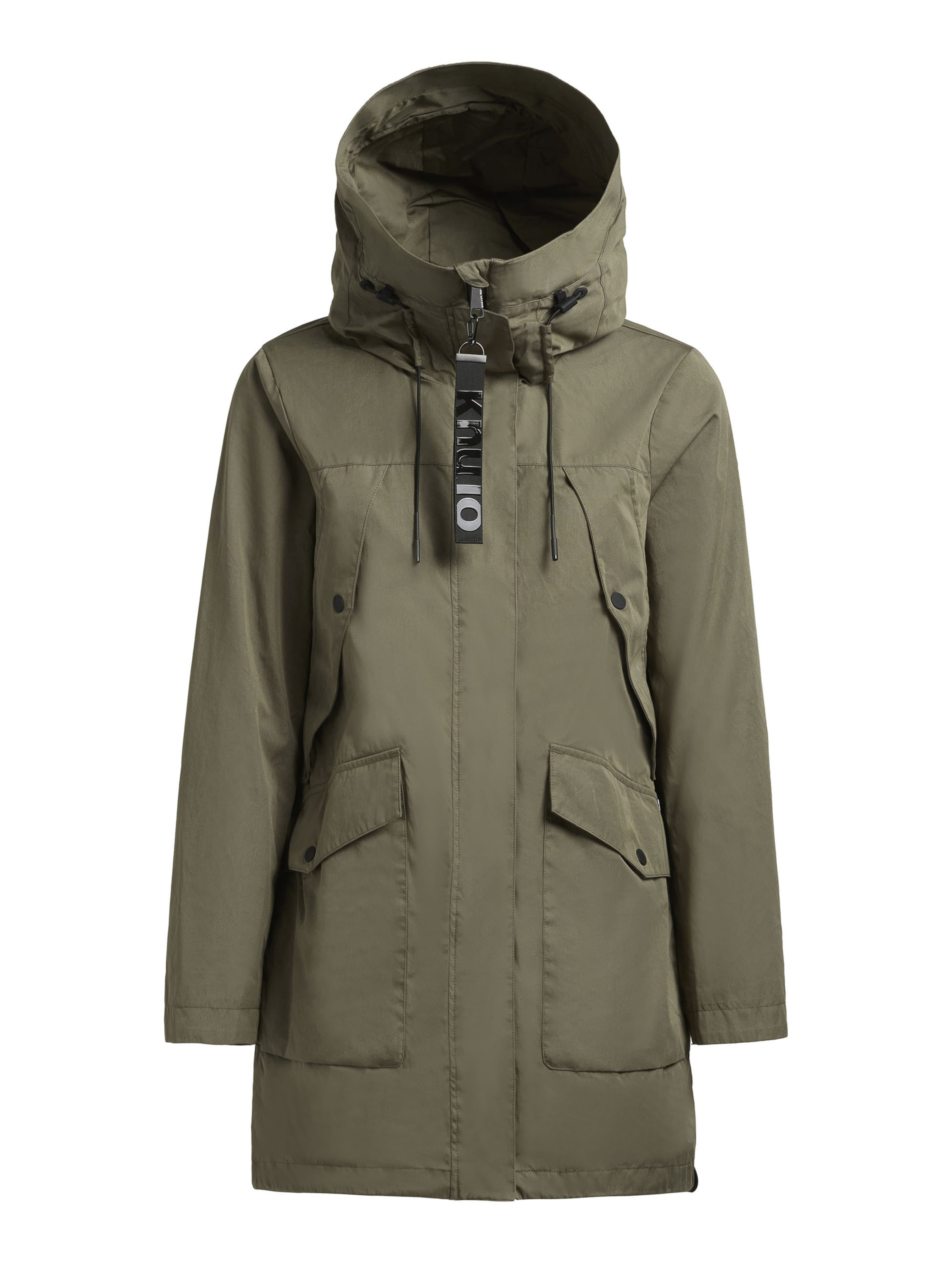 zaļš khujo Starpsezonu mētelis 'Venga': no priekšpuses