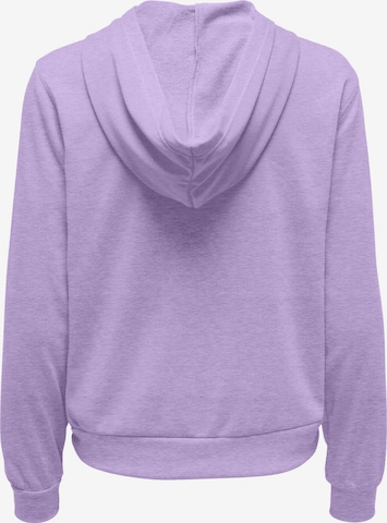 Sweat-shirt 'DIANA' ONLY en violet