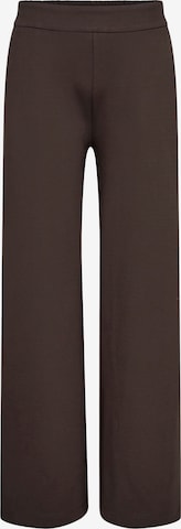 Pantalon 'ATHENA' NÜMPH en marron : devant