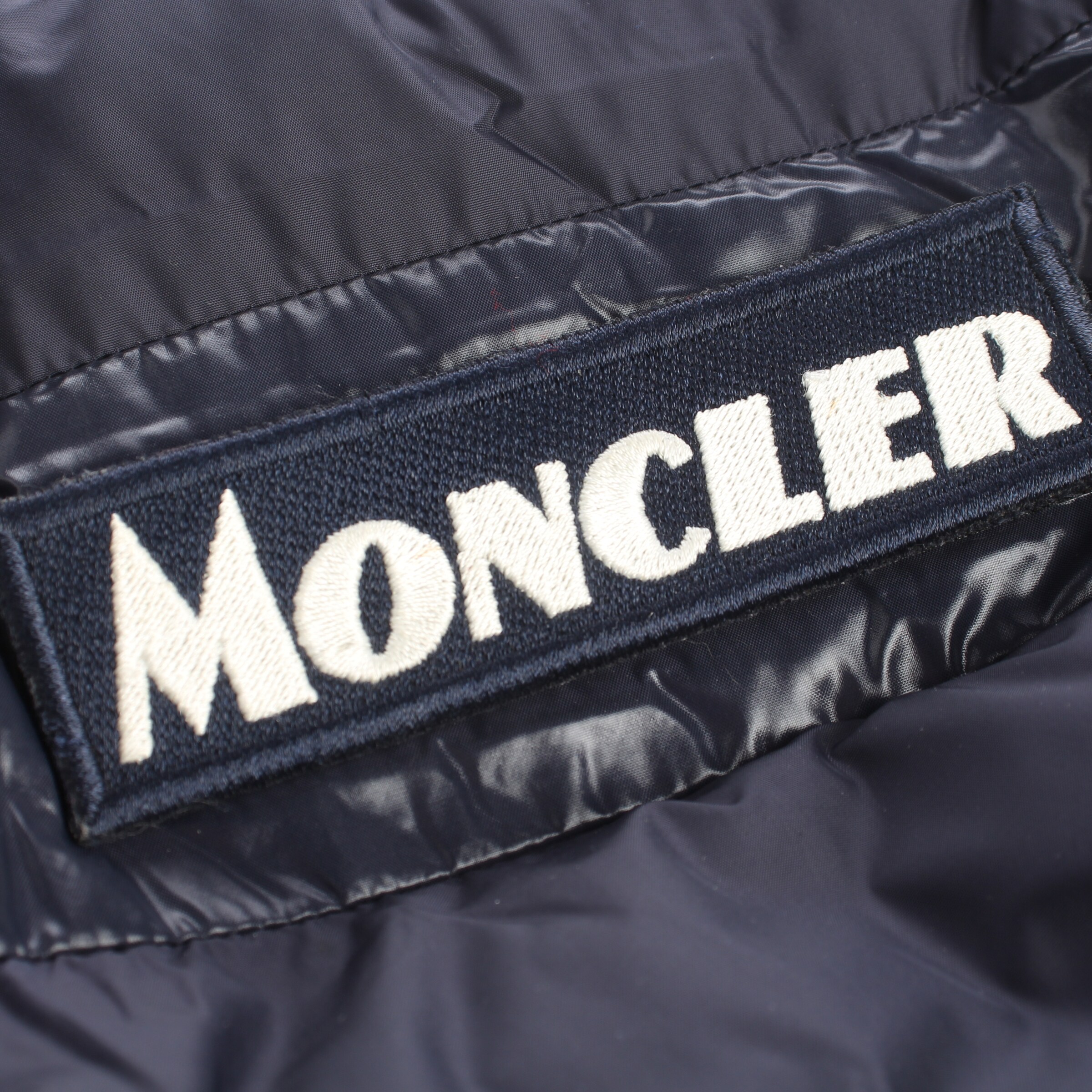MONCLER Jacket & Coat in L-XL in Blue